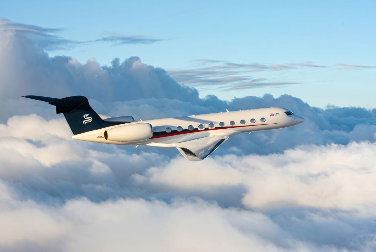 G700 становится флагманом Sino Jet