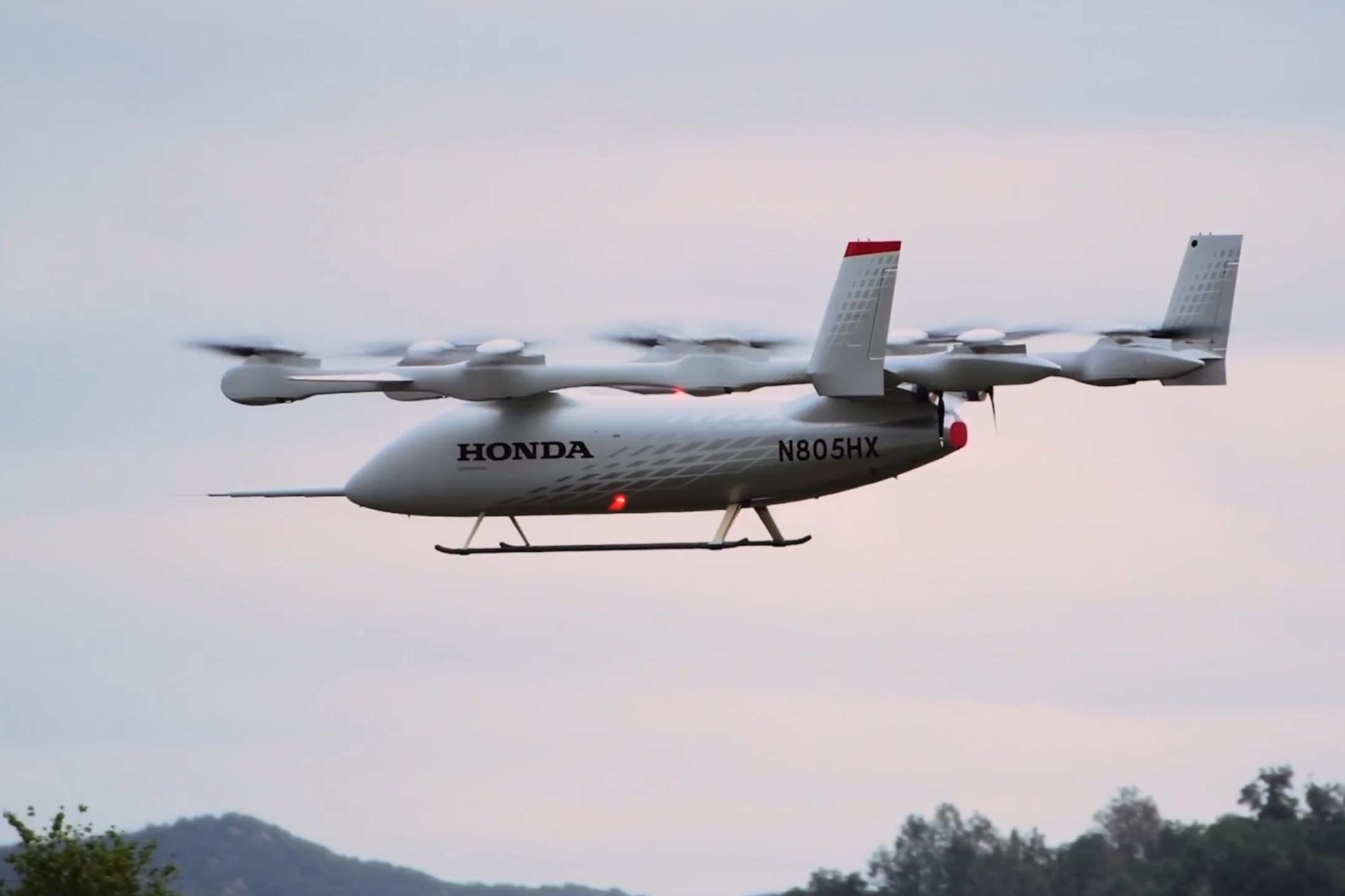 Honda впервые подняла в небо полноразмерный eVTOL-прототип