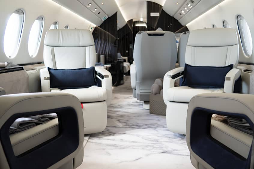 Global 8000 и Falcon 6X пополнили парк Global Jet