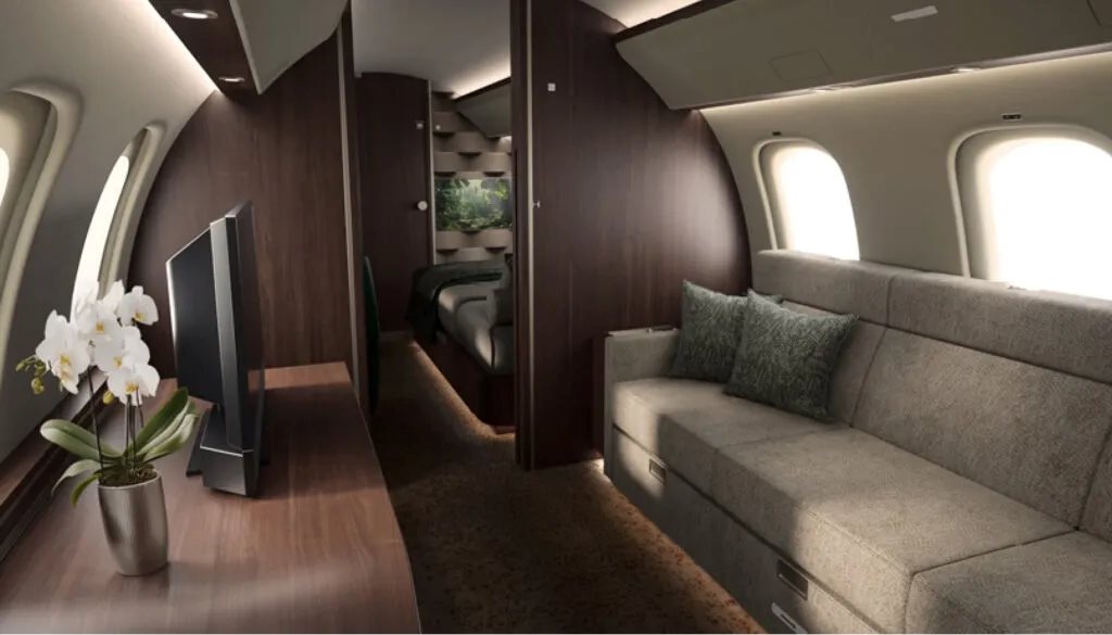 Green Lush для Global 7500 от студии My Wings