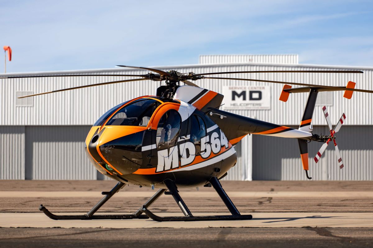 MD Helicopters представила модернизированный MD 564 с улучшенными характеристиками