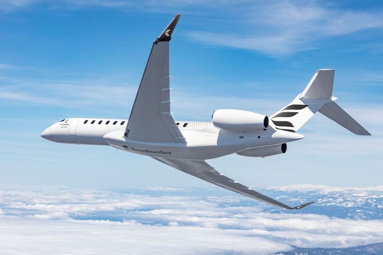 Bombardier Global 8000 установил свой первый рекорд скорости
