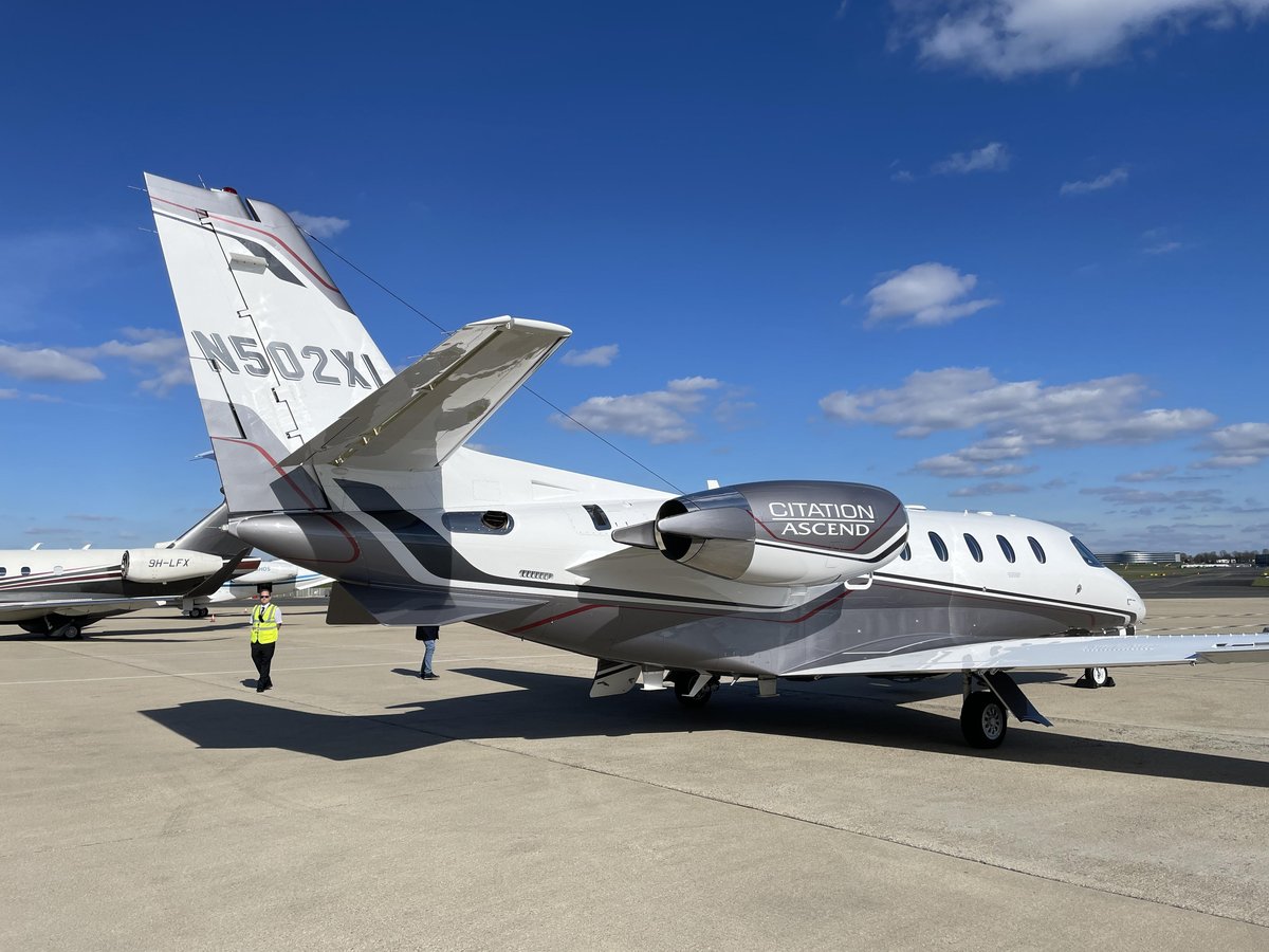 Citation Ascend начинает демотур по Европе