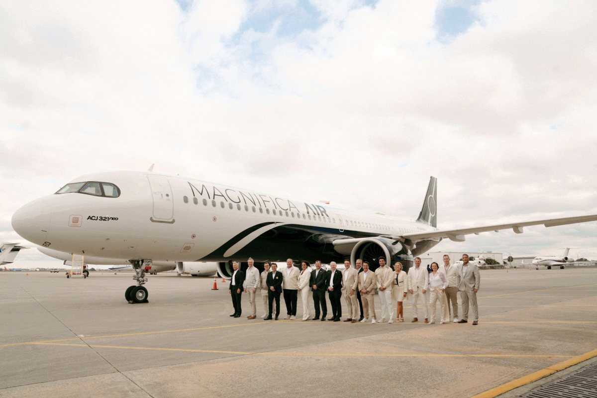 Magnifica Air представила свой первый самолёт перед запуском проекта в 2027 году