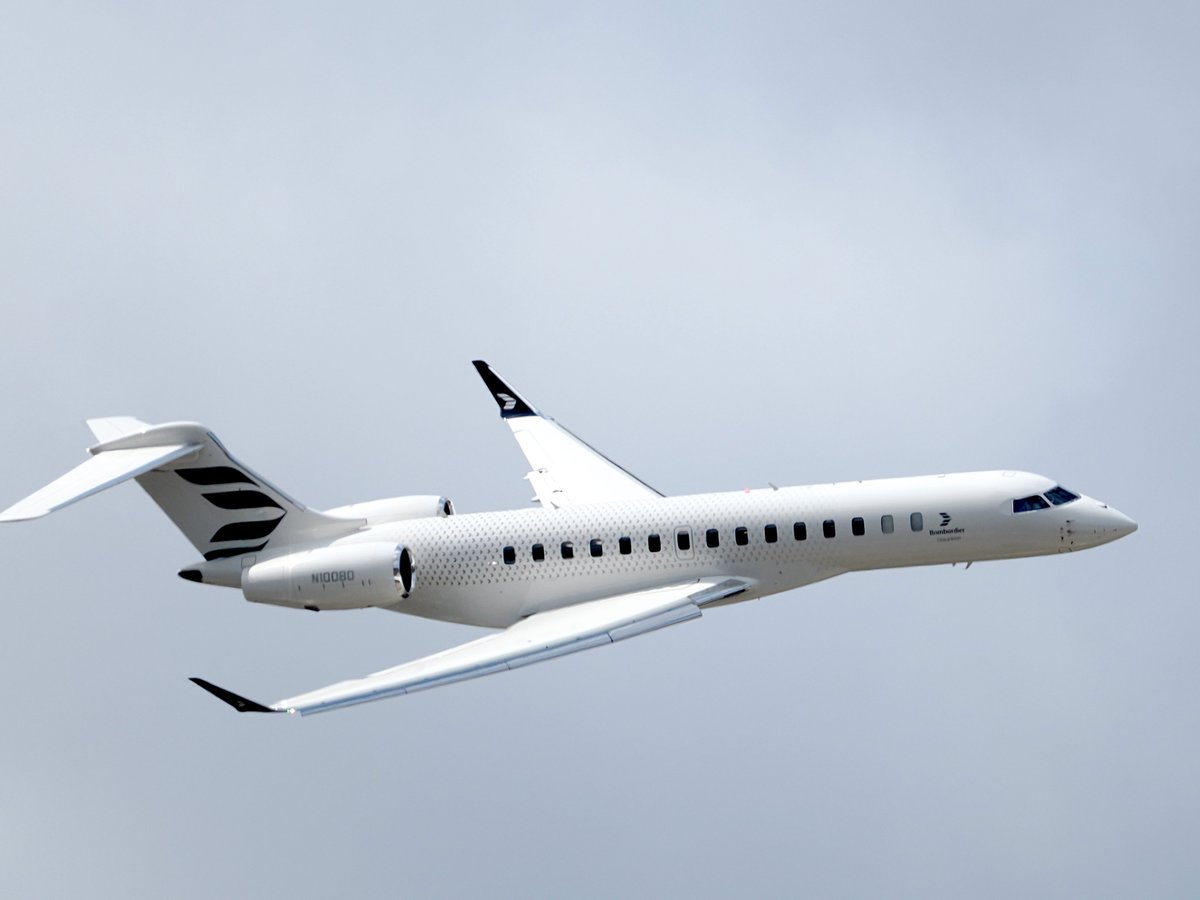 Bombardier Global 8000 установил рекорд скорости на маршруте Лос-Анджелес – Фарнборо
