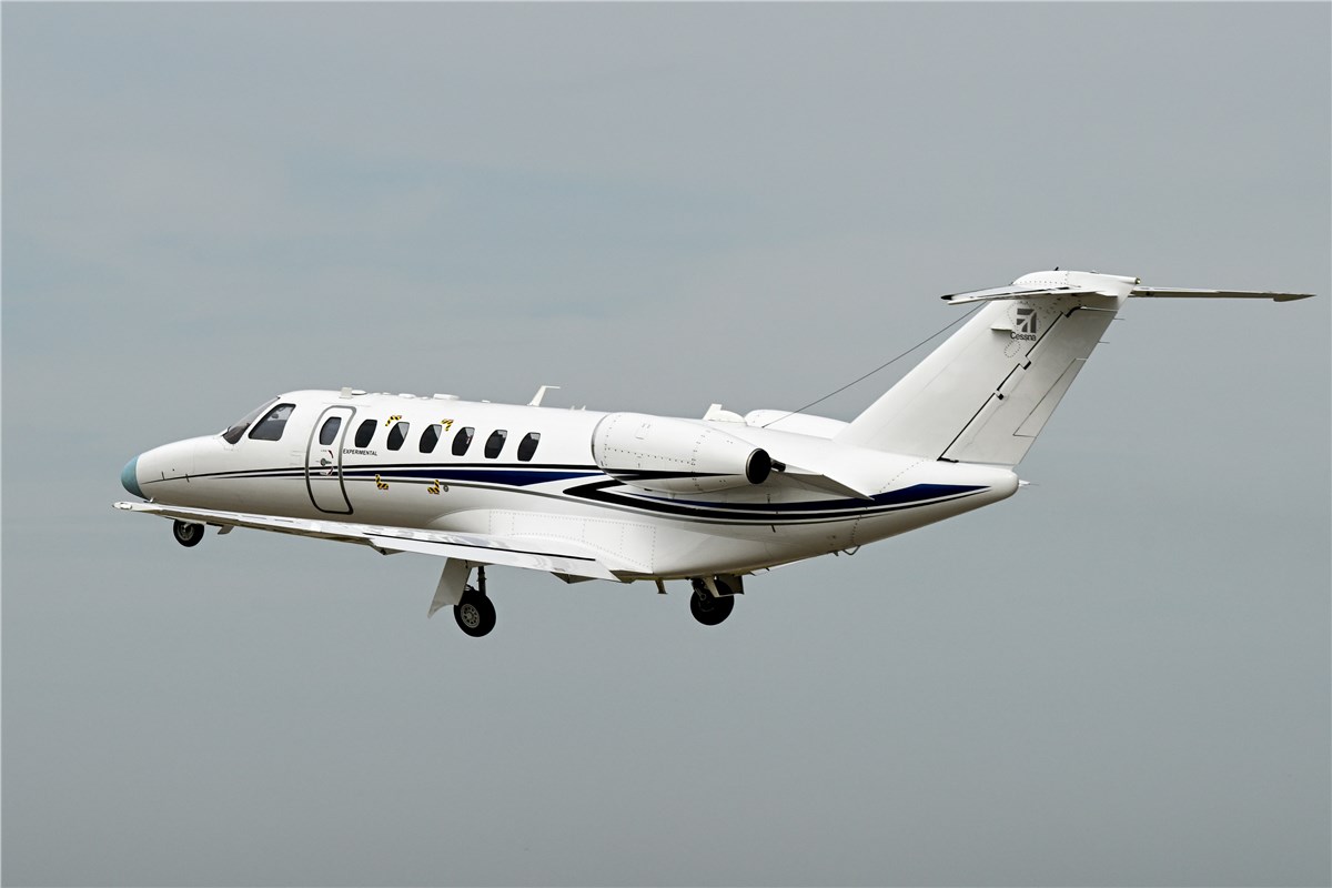 Citation CJ3 Gen3 впервые поднялся в небо