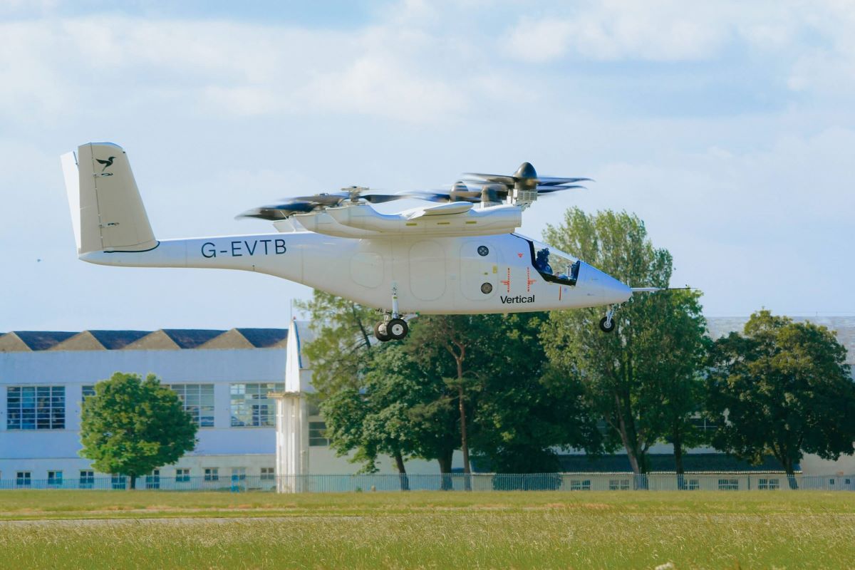 Второй полномасштабный прототип Vertical Aerospace совершил первый пилотируемый полёт