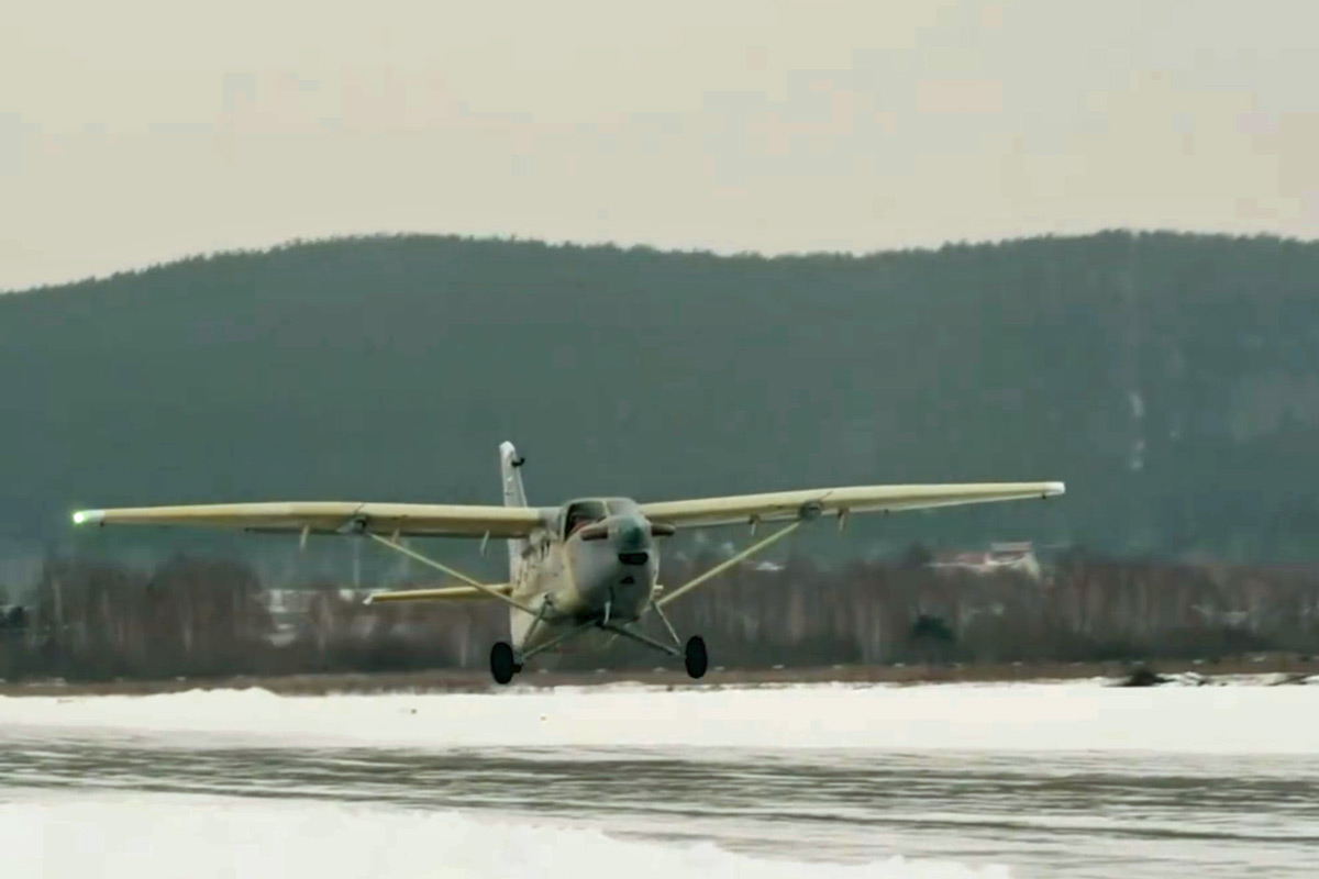 Новый образец ЛМС-901 «Байкал» с двигателем ВК-800 совершил первый полёт 