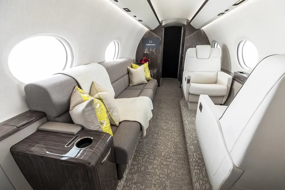Gulfstream раскрыл детали интерьера G300