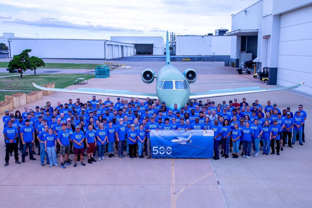Textron Aviation выпустила 500-й Citation Latitude