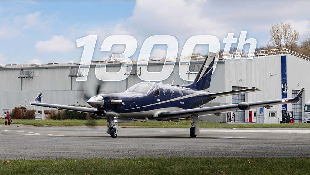 Daher Aircraft поставила 1300-й самолёт семейства ТВМ