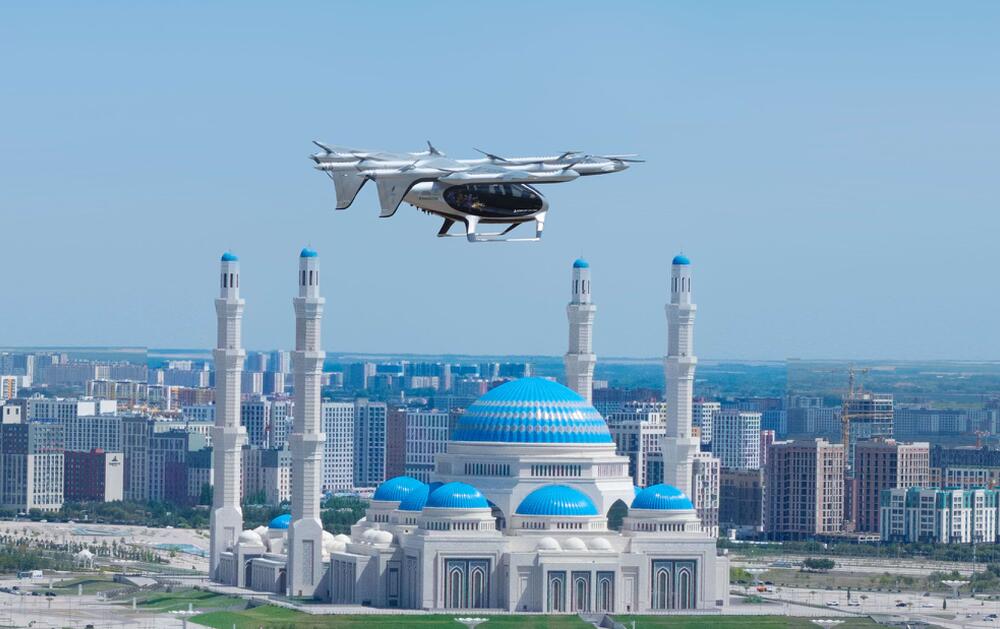 AutoFlight выполнила первый демонстрационный полёт аэротакси в Астане