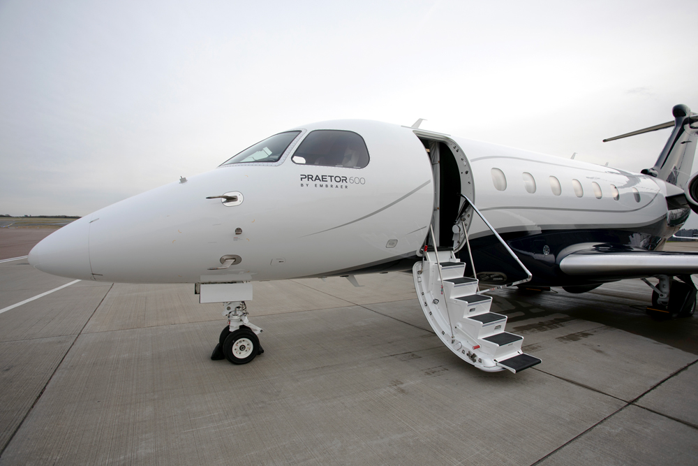 Luxaviation UK пополнила флот третьим самолётом Embraer Praetor 600