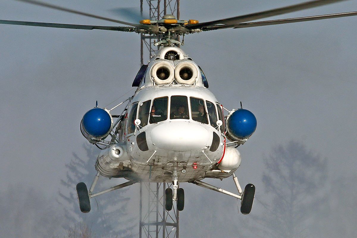 Ми-8МТВ-1 для охраны лесов от пожаров прибыл в Приамурье