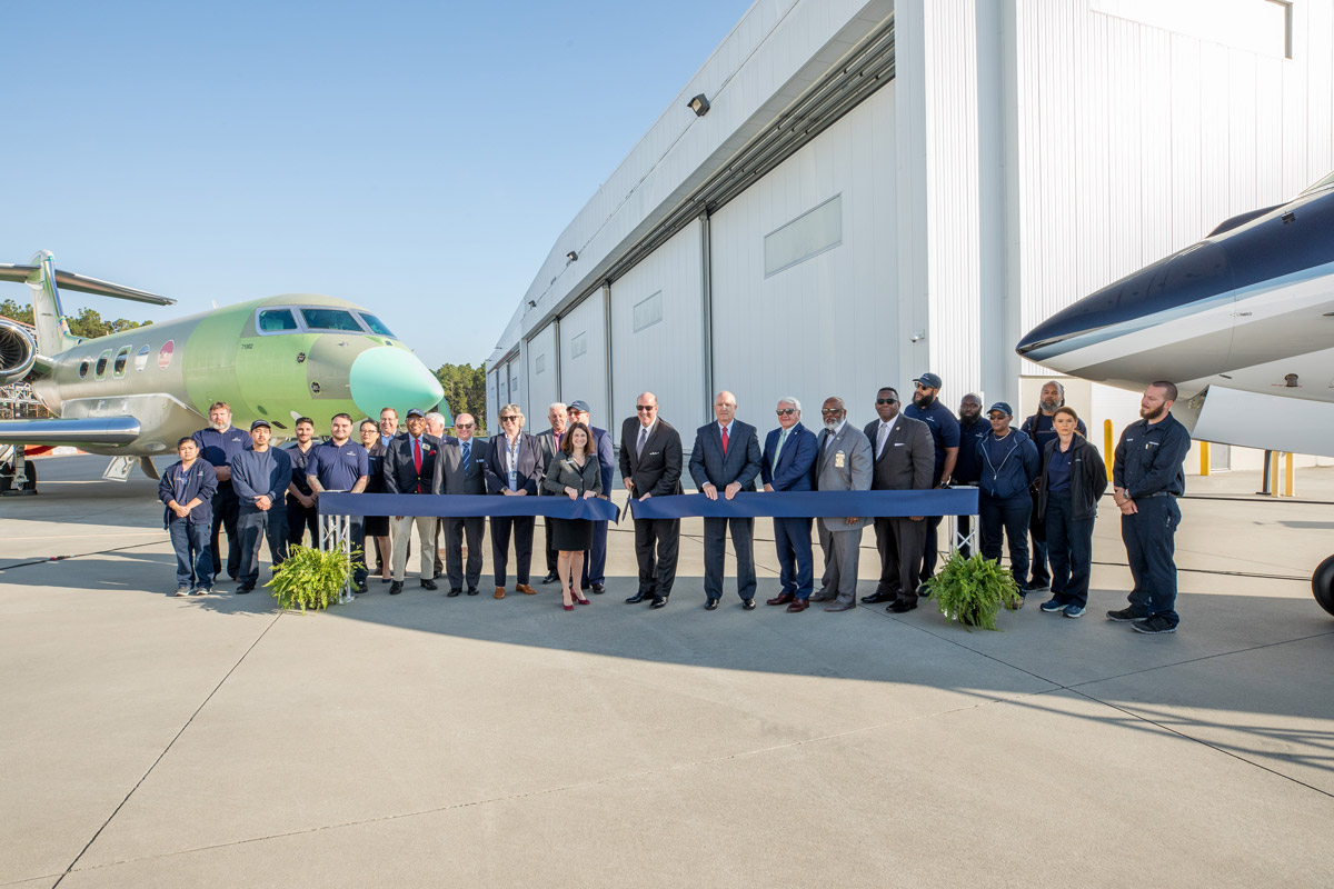 Gulfstream модернизировал завод в Саванне