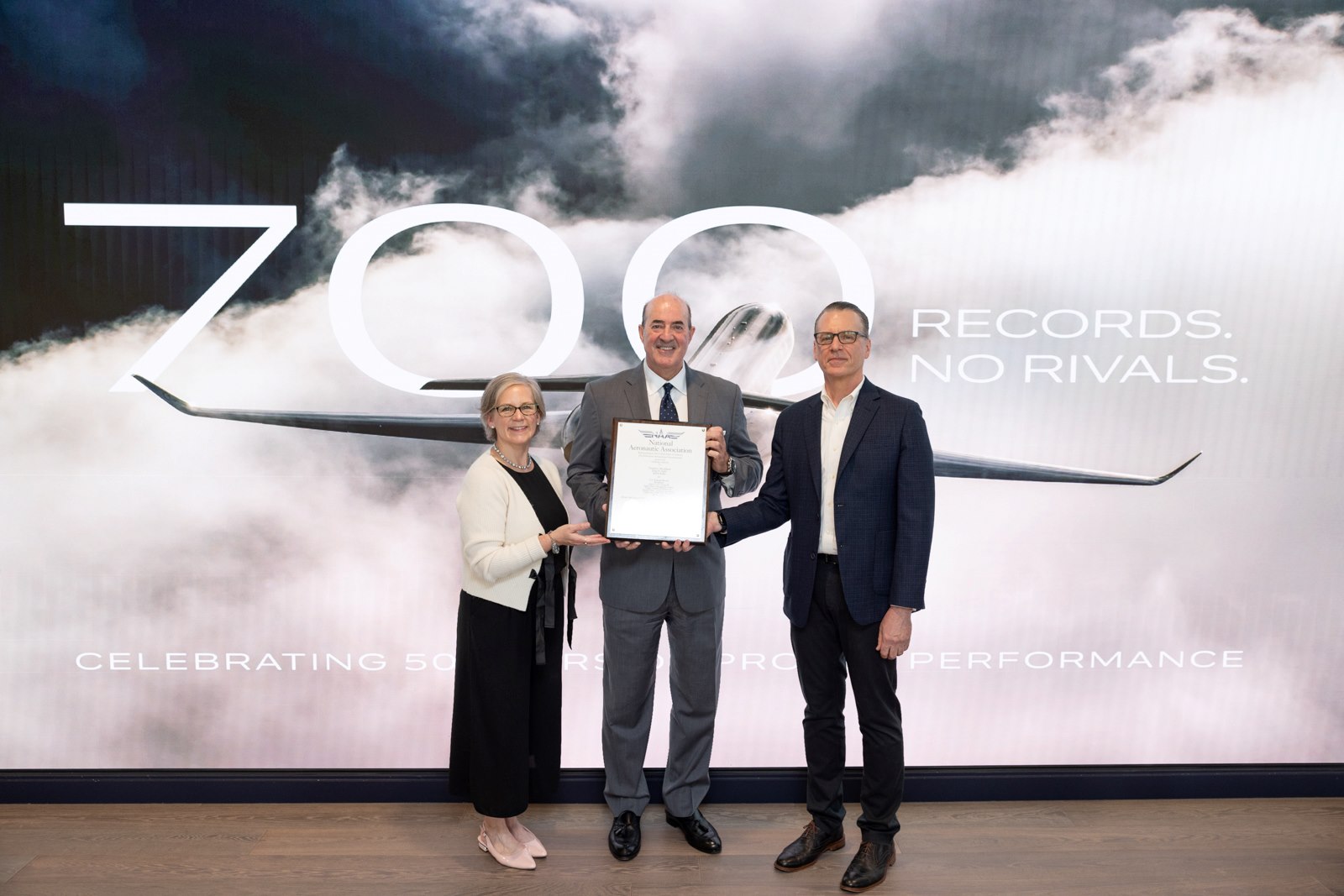 Флот Gulfstream установил 700 рекордов скорости между парами городов