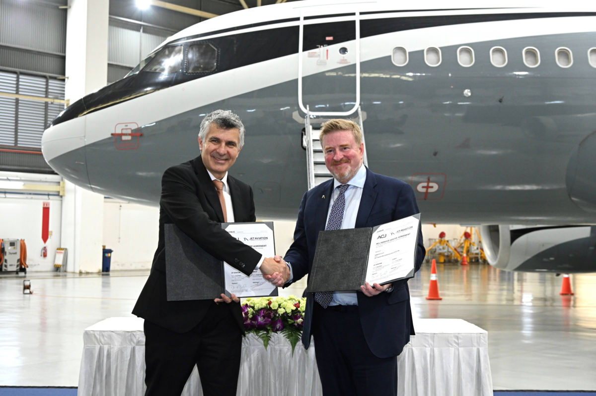 Jet Aviation Singapore присоединяется к сети сервисных центров ACJ