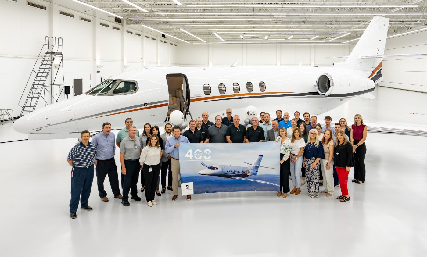 Поставлен 400-й Cessna Citation Latitude