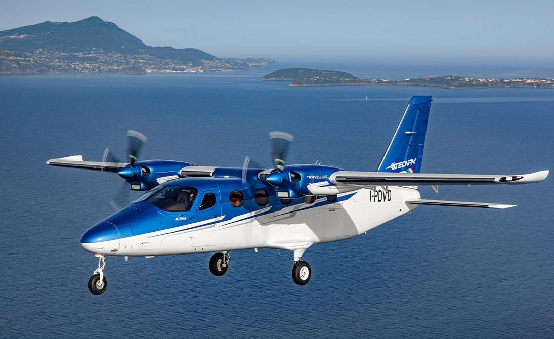 Tecnam поставит Flyvbird двухдвигательный P2012