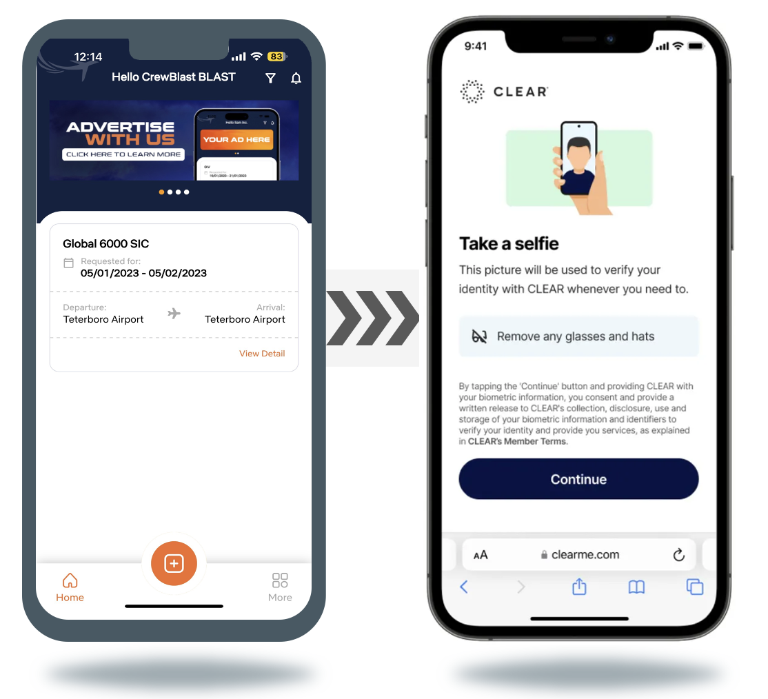 CrewBlast сотрудничает с Clear и IdRamp для проверки личности