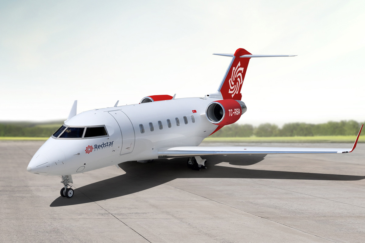 Турецкий Redstar Aviation пополнил свой парк первым Challenger 604