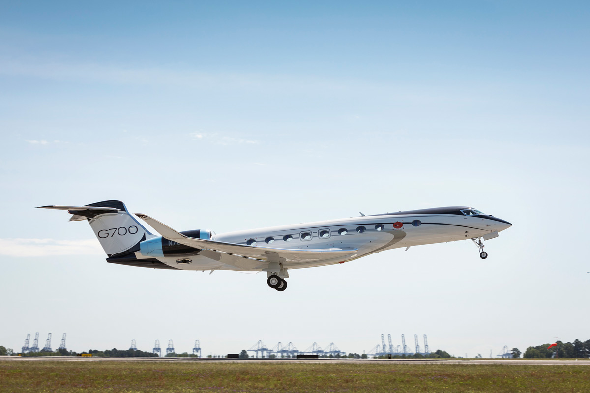 Gulfstream предупредил о коррекции в программе сертификации G700