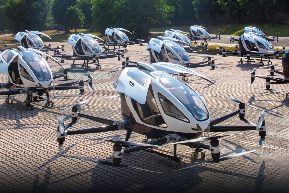 EHang получила заказ на 50 eVTOL EH216-S