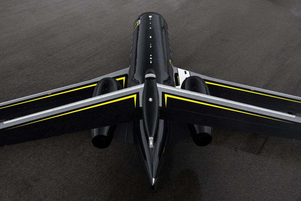 Embraer передал клиенту Praetor 500 с «игривым и спортивным» дизайном