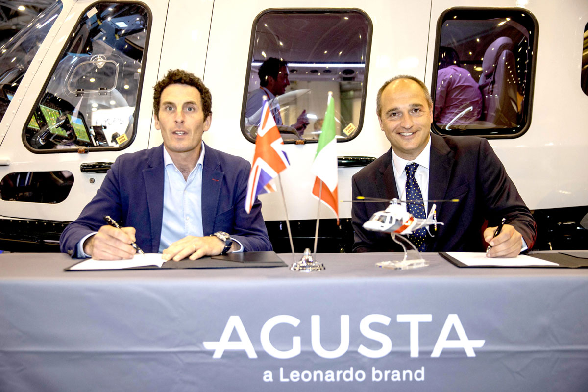 SaxonAir оформил заказ на вертолет AW109SP GrandNew