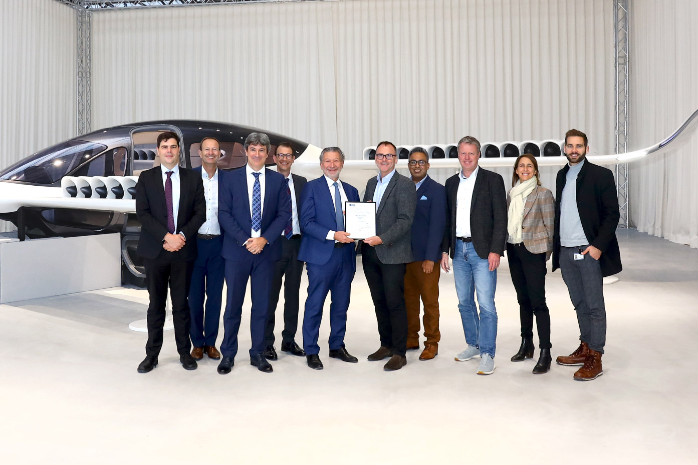 Lilium получила одобрение проектной организации EASA