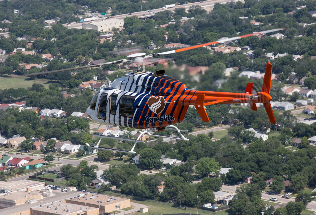 CareFlite добавляет Bell 407GXi в парк санитарной авиации