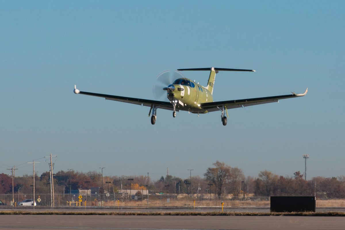 Beechcraft Denali впервые поднялся в воздух