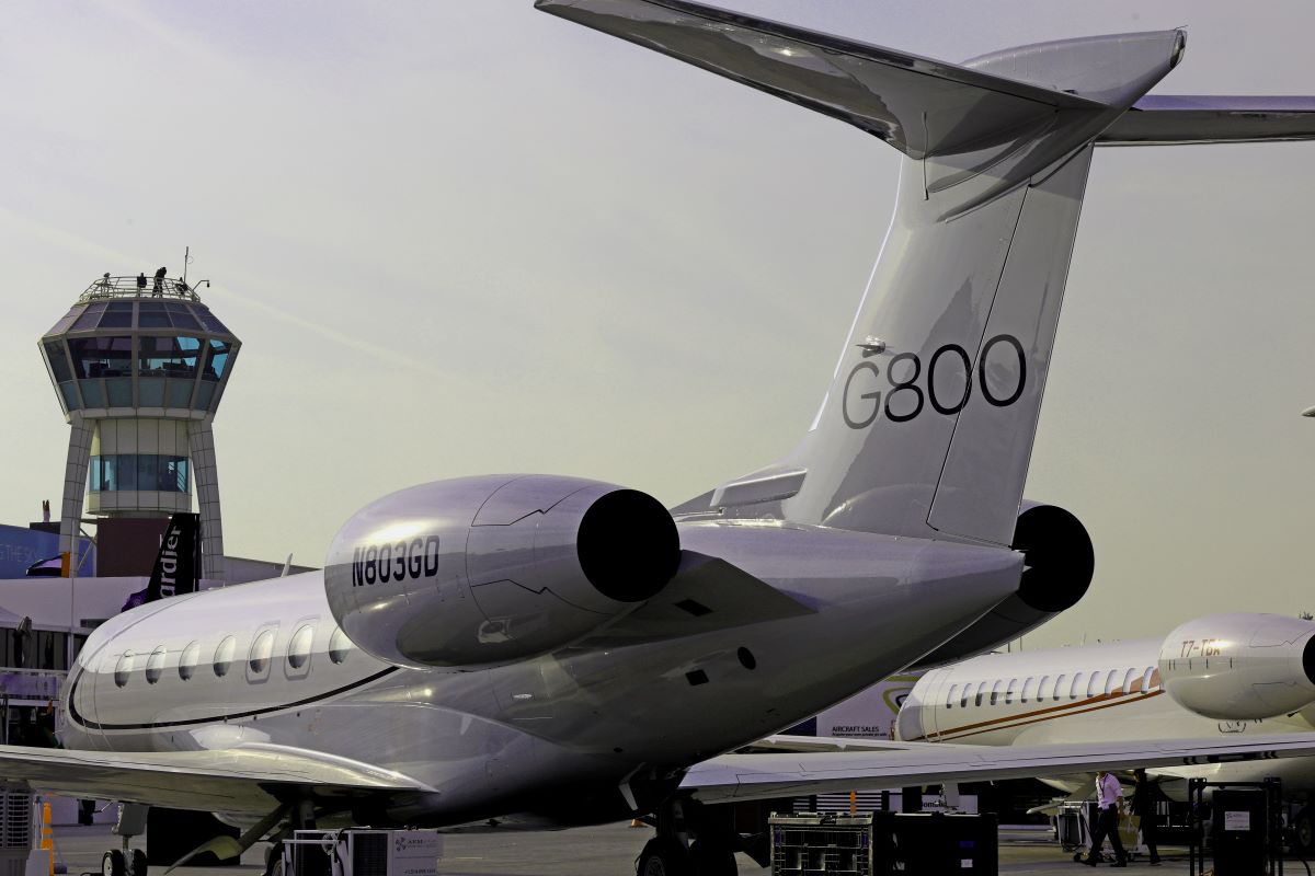 Gulfstream G800           Dubai Airshow