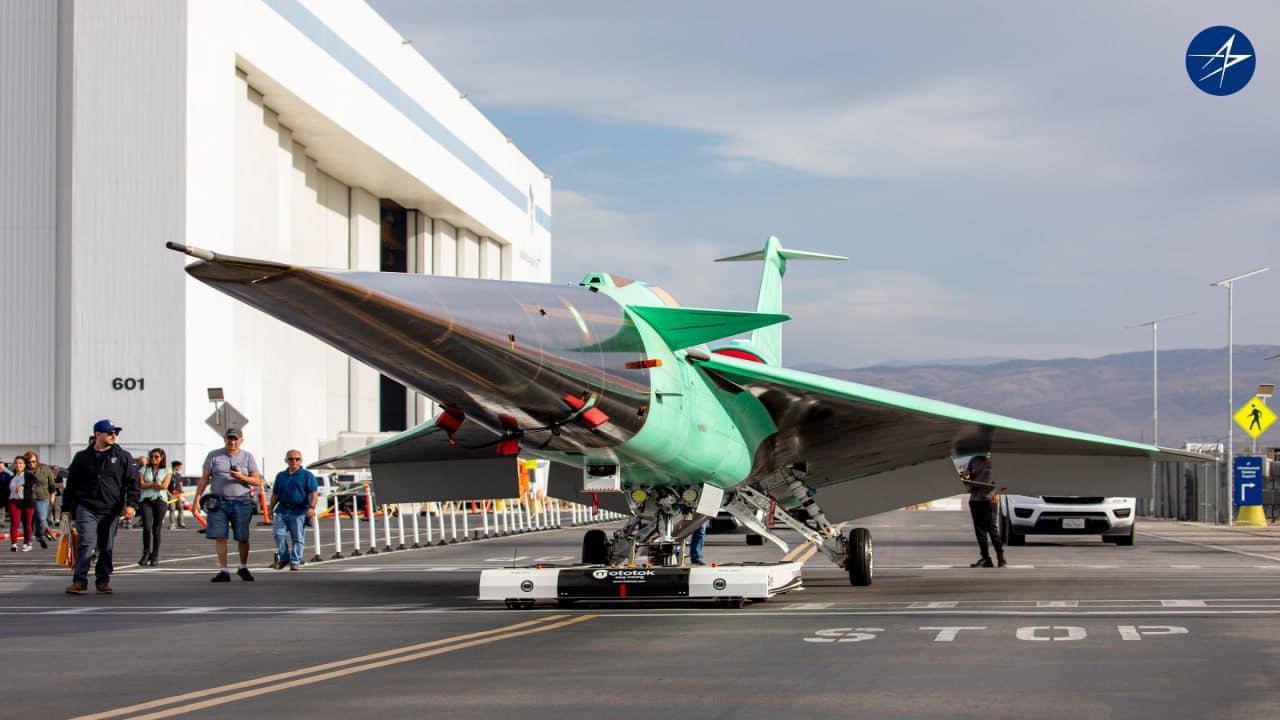 Сверхзвуковой X-59 готовится к наземным испытаниям