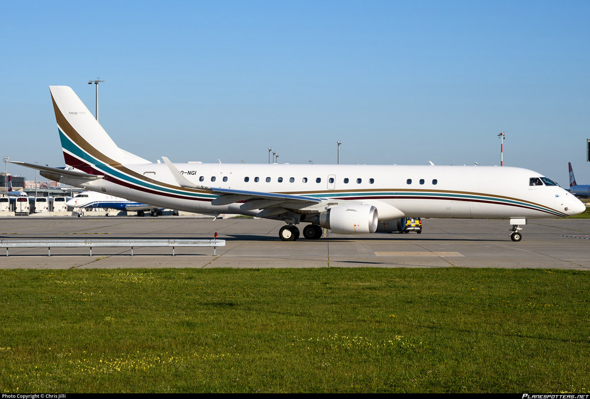 Air Hamburg вводит в эксплуатацию второй Embraer Lineage 1000