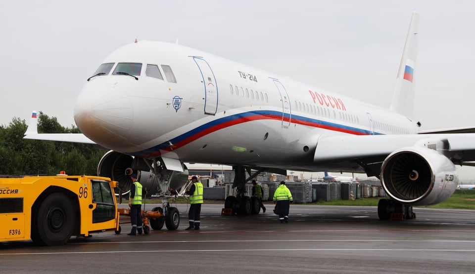СЛО «Россия» получил два Ту-214 в VIP конфигурации
