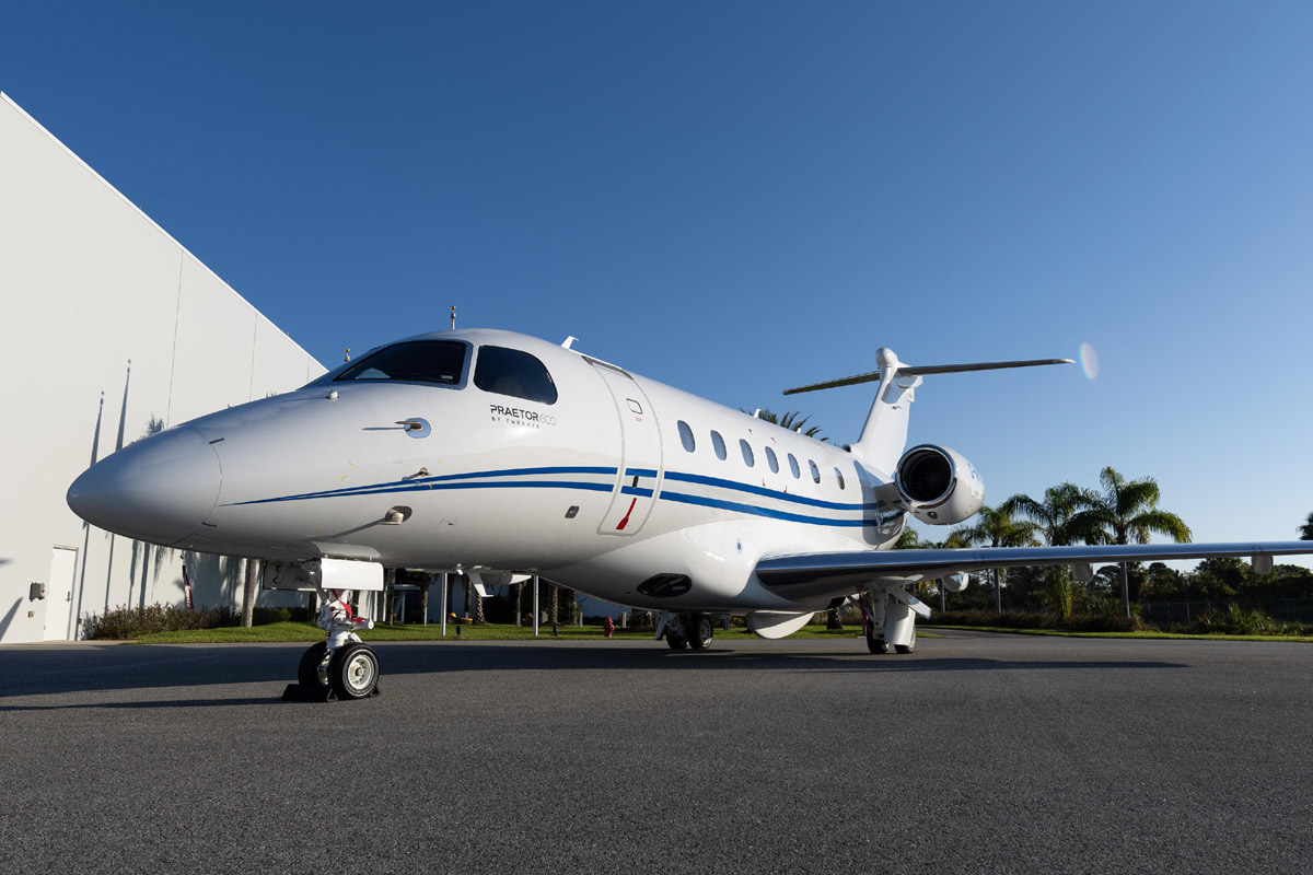 Air Charter Scotland ввела в эксплуатацию два Embraer Praetor 600