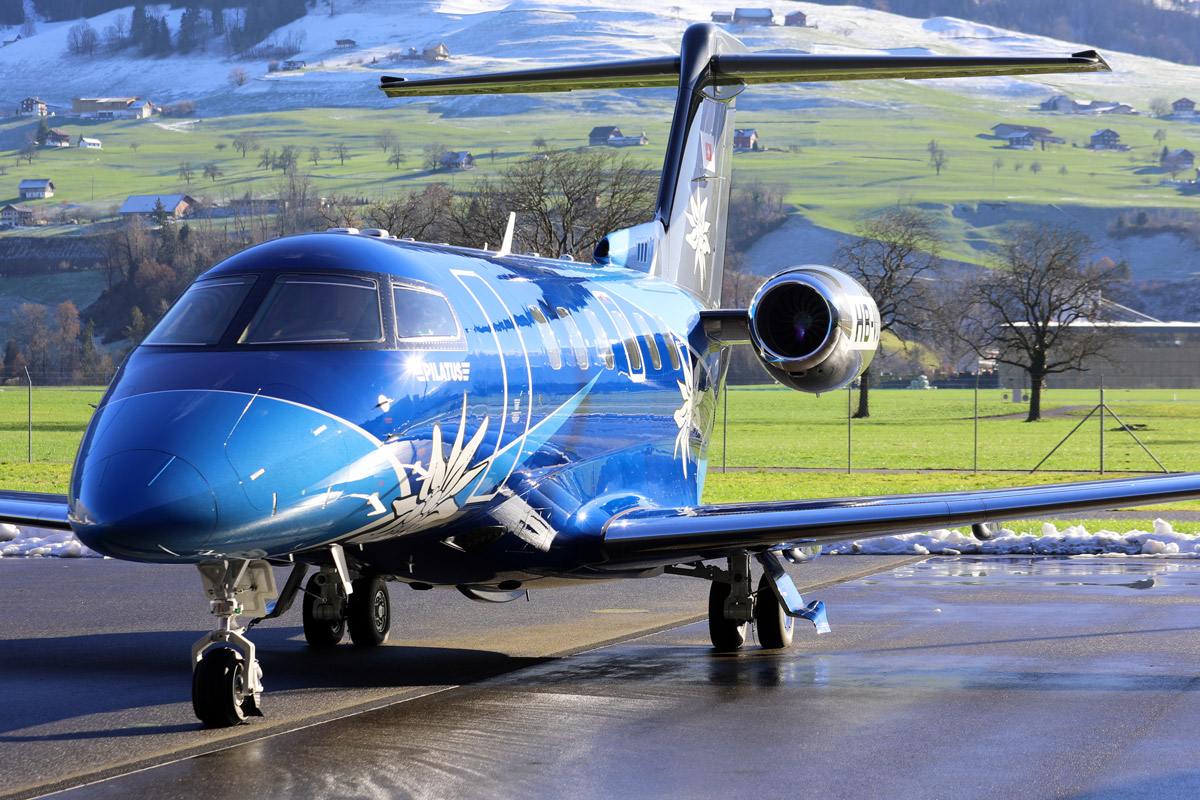 На Pilatus PC-24 в Россию