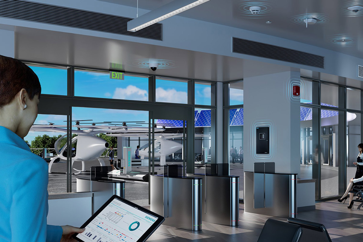 Siemens и Skyway разработают решения по электроснабжению вертипортов