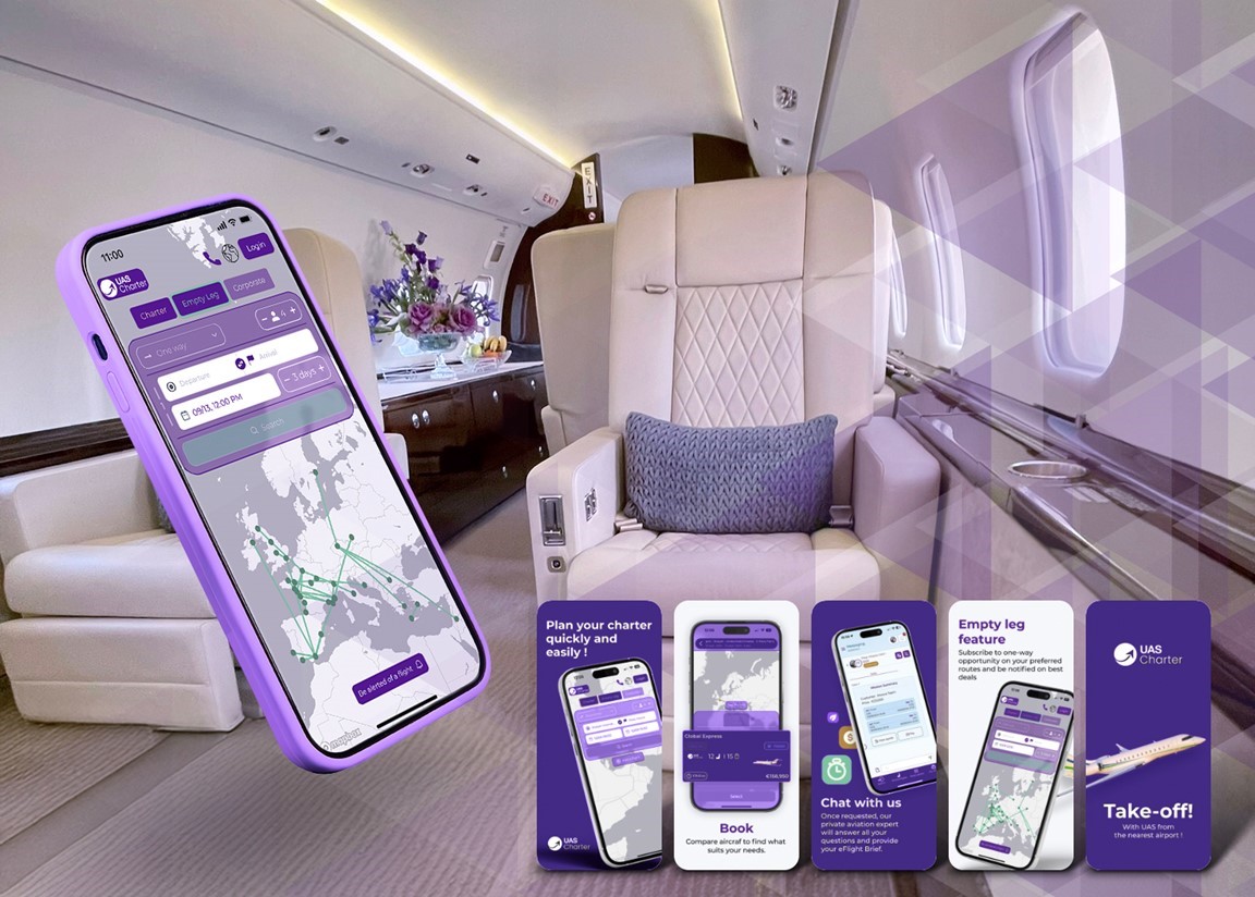 UAS International Trip Support запустила приложение для чартерных авиаперевозок