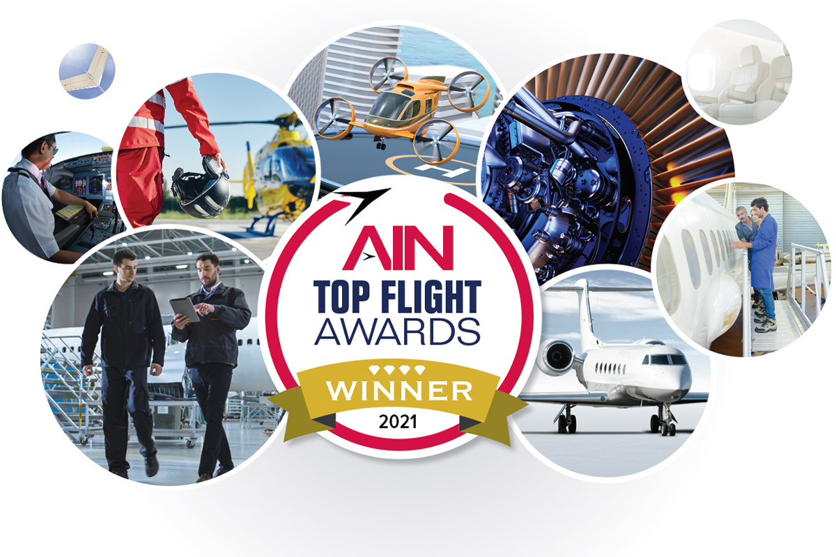 Объявлены победители премии AIN Top Flight Award 2021