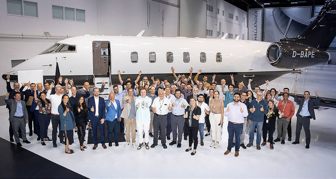 Первый Challenger 3500 поставлен в Европу