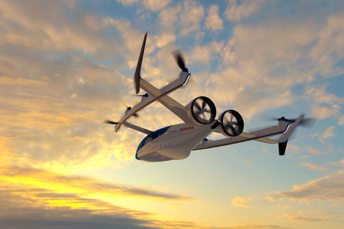 Секретная программа eVTOL Honda набирает обороты