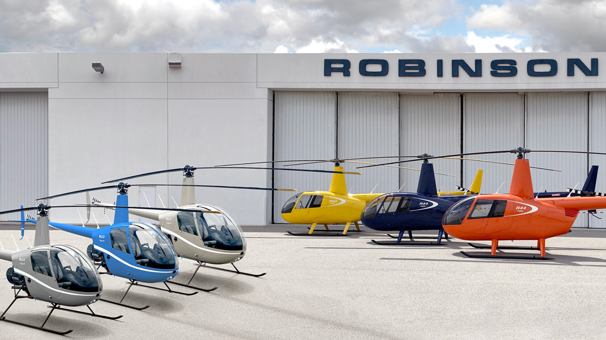 В 2023 году Robinson Helicopter отпразднует 50-летие
