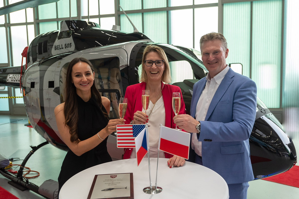 Bell наращивает продажи Bell 505 в Европе