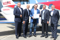 HondaJet теперь в России