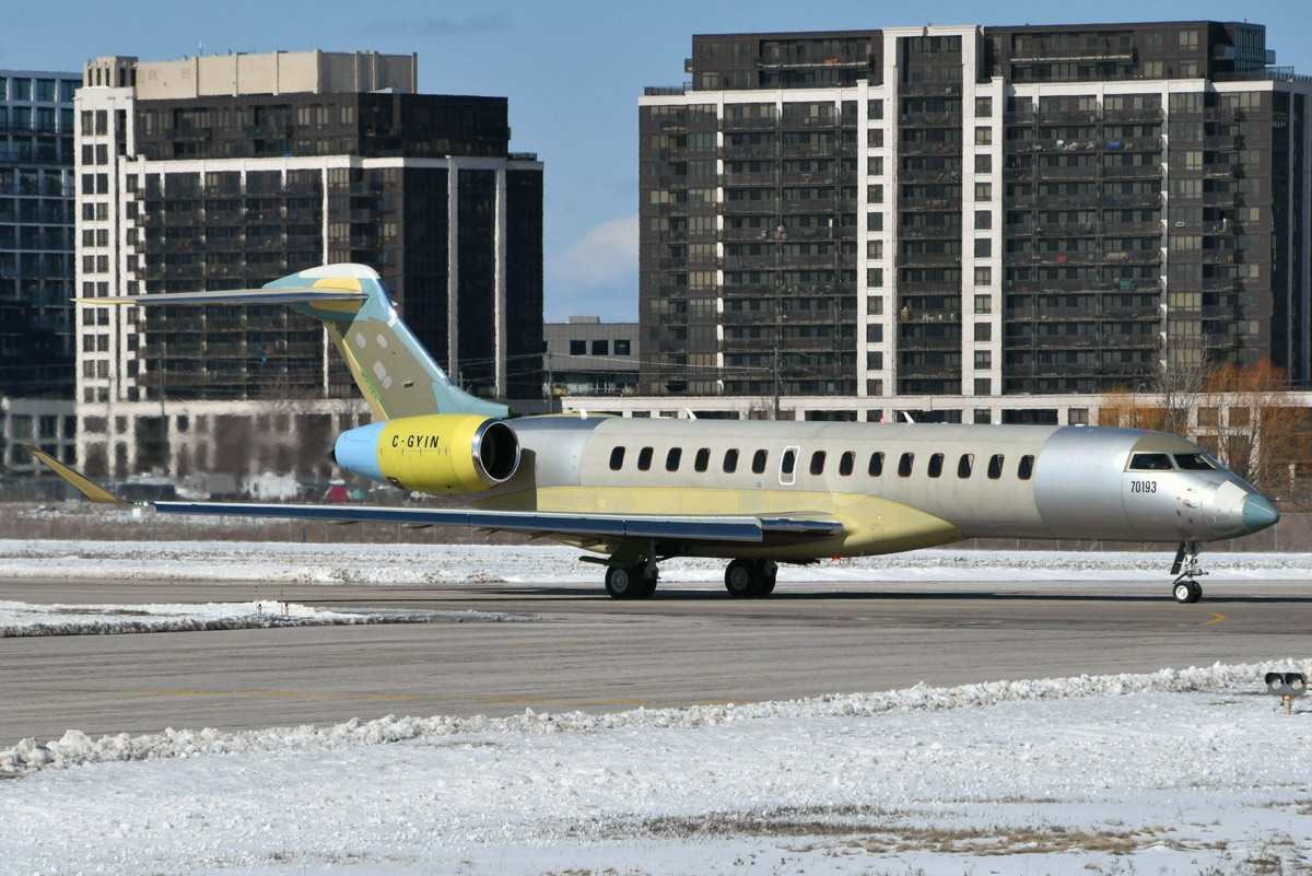   Bombardier     Global 7500 