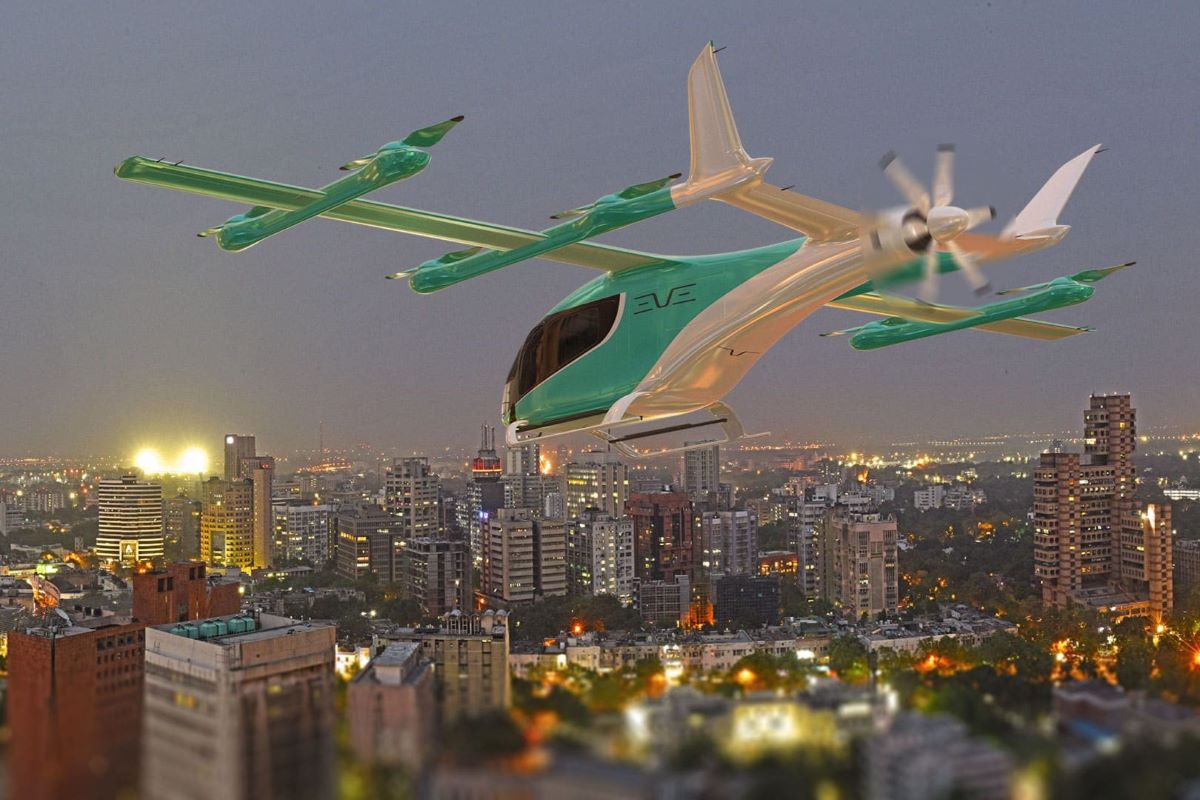 Eve Air Mobility и JetSetGo изучат возможности внедрения городских систем УВД в Индии