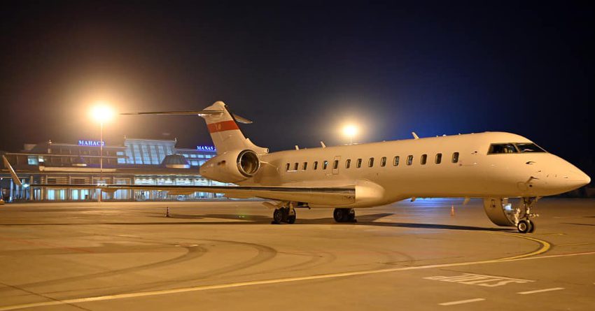 Кыргызстан хочет взять в лизинг Global Express XRS в качестве «Борта №1»