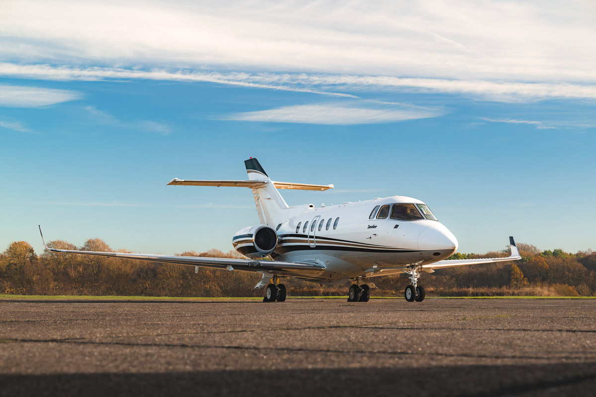 Voluxis ввел в эксплуатацию Hawker 850XP